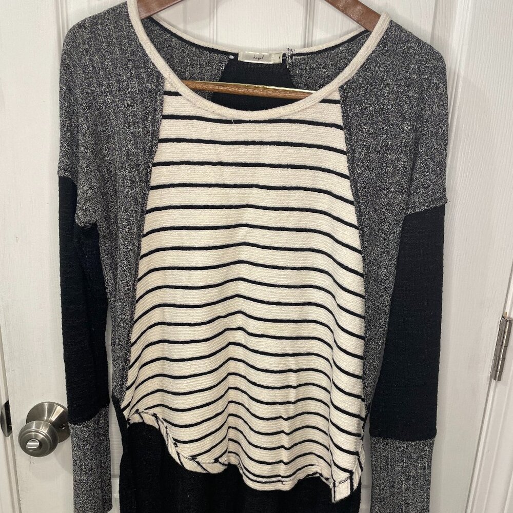 Black and White Sweater